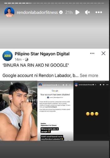 rendon labador nude|Rendon Labador gets Instagram notice after Facebook, TikTok .